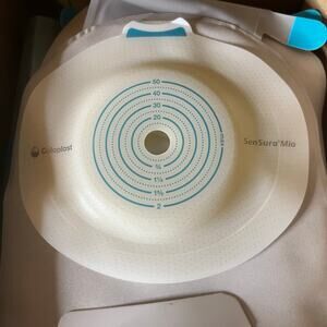 SenSura Mio Convex Ostomy Pouch Drainable 3/8 to 2" Stoma 11 Inch  16716 9 Ct